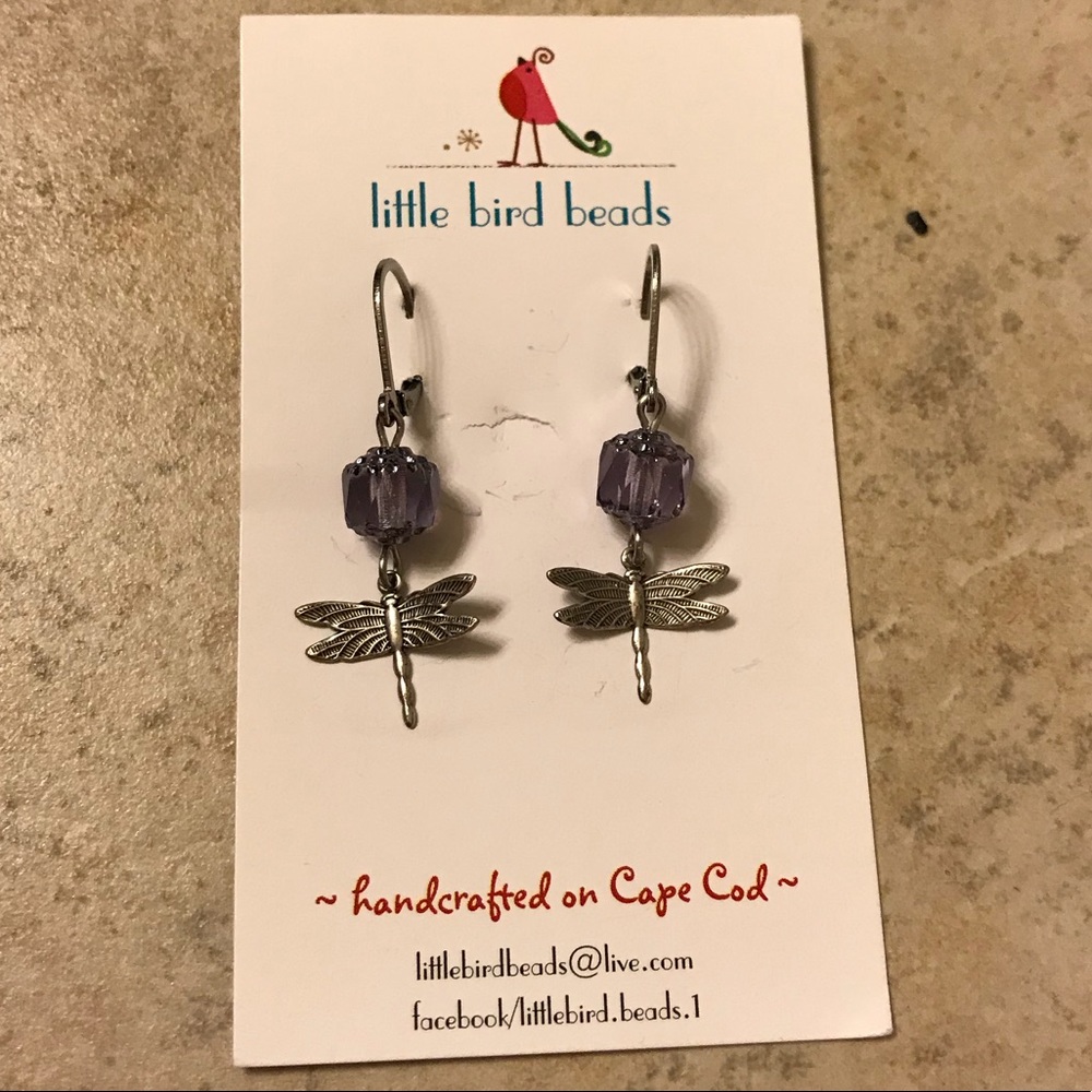 Dragonfly earrings